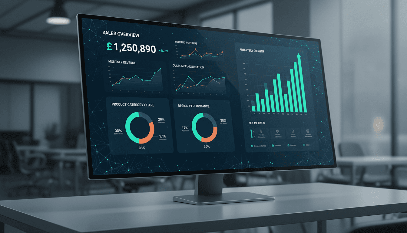 Revenue Ai dashboard displaying sales automation and analytics