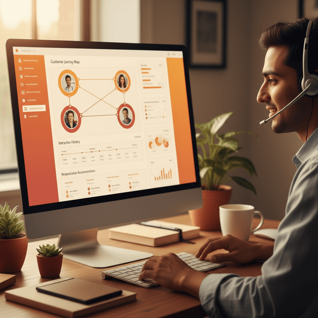 Customer intelligence and relationship management dashboard