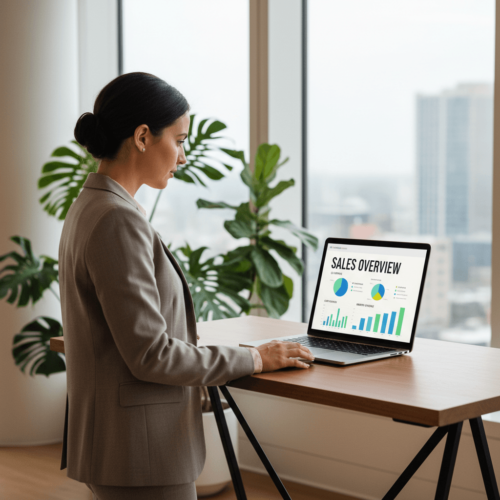 Sales automation dashboard