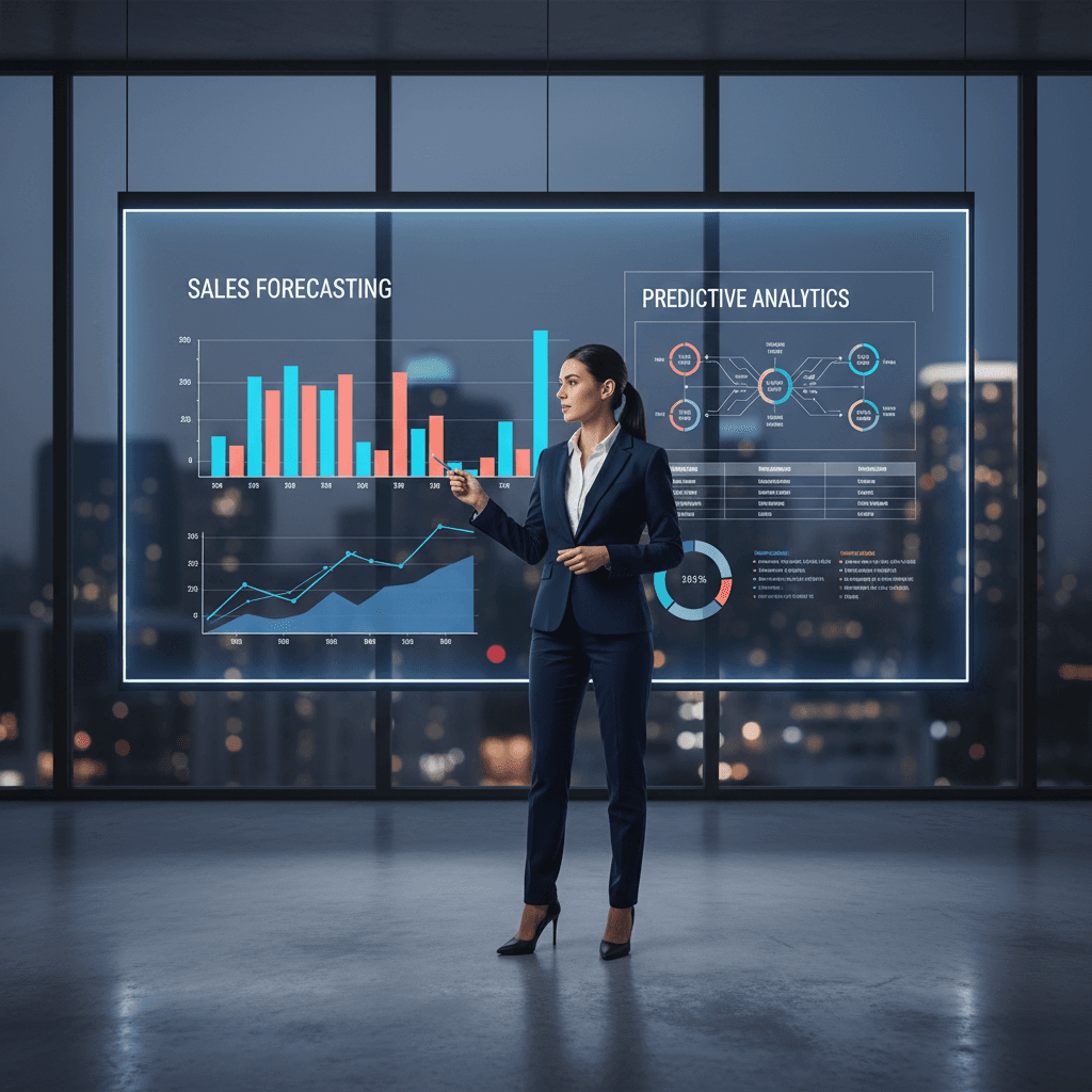 Sales forecasting with predictive analytics