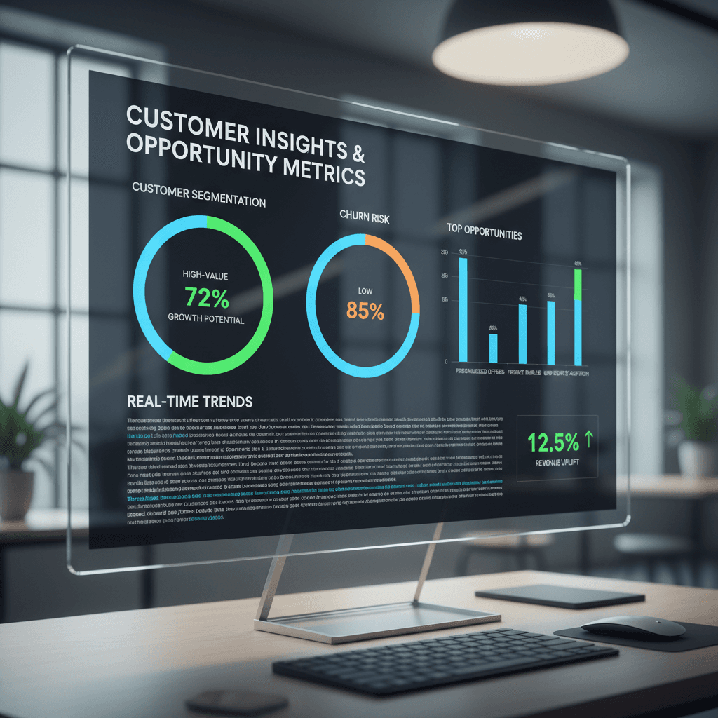 AI identifying sales opportunities from customer data