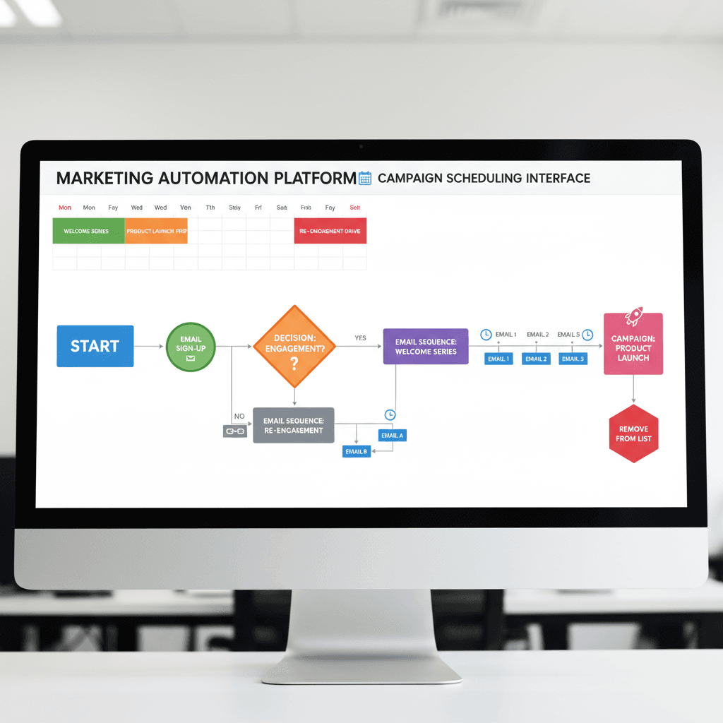 Campaign automation platform with email and channel management