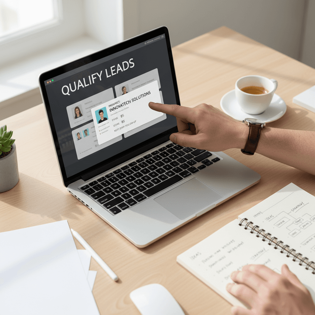 Lead qualification tracking system