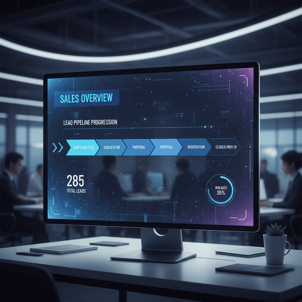 Lead nurturing automation in action